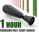 Women Mini Powerful Bullet Shape 10 Speeds Vibrating Neck-body Massage Personal