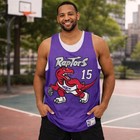 C22 Mitchell   Ness Toronto Raptors Reversible Jersey Vince Carter  15 Large