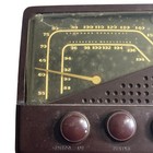 Vtg 1949 Zenith Am Fm Tube Radio Model 7h921 Chassis 7f04 Brown Bakelite Working