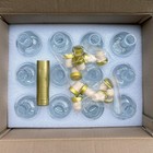 Clear Glass Bottles 6 Oz - 200ml  pack Of 12  For Wine Beverages Drinks Oil