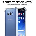 For Samsung Galaxy S8  s8  Shockproof Thin Clear Silicone Tpu Gel Case Cover