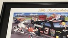  the Intimidators  Signed Lithograph 757 2500 Dale Earnhardt   Looney Tunes Coa