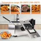 2500w 3l Commercial Electric Deep Fryer Restaurant Stainless Steel Home Family