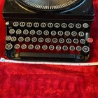 Antique Remington Model 5 Portable Manual Typewriter Working W  Case Works