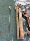 Antique Dart Gun   Bamboo Bolts 