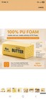 Butter Stick Squishy Toy 4oz Realistic Soft Slow Rising Stress Relief Fidget