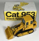 Vintage 1980s Nzg Caterpillar Cat 953 Track Loader 1 50 Diecast Model With Box