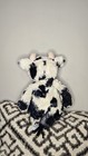 Retired Jellycat Bashful Calf Medium 12  Plush Cow Stuffed Toy
