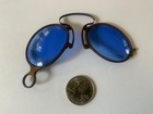 Vintage Antique Doomed Blue Sunglasses Spectacles  Civil War Glasses Rare