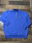 Fairway   Greene 123rd U s  Open Jacket Mens 3xl Blue Golf 1 4 Zip Pullover