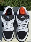 Nike Sb Dunk Low Pro Tightbooth Black white orange Skate Shoes Us 8 5 Og All  