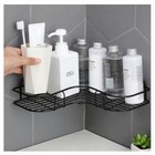 2 Pc Shower Caddy Shelf Bathroom Corner Bath Storage Holder Organizer Triangular