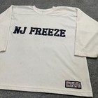 Vintage New Jersey Freeze  10 Hockey Dangle Pro Athletic Jersey Size Xl