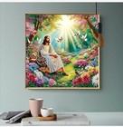 Gxgllpzby Diy Special Shape Diamond Art Kits  5d 11 8x11 8 Inches  Exz06-1 