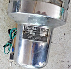 Federal Series E Siren Tested Works 