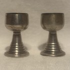 Vintage Cordial Mini Goblets Silver Plated Set Of 2 Kaiserslautern Grafenw  hr