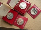 Lot Of 4 Solid Sterling Silver  Bahama Islands Two Dollar Coins 1971 1972 1973