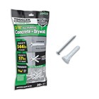 Alligator Af5 Flanged Polypropylene Anchors  Heavy Duty Wall 20 Pack W  Screws