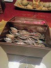 Collectible Spoons From All Over The World  Maybe Close To A 100 Spoons Here