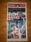 Patrick Mahomes 2023 Superbowl Lvii 57 Newspaper Chiefs Kc Star Special Edition