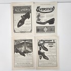 Men s Shoes 4 Antique Print Ads 1913 Rice Hutchins Everstick  Beacon Hamilton 