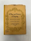 Vtg 1936 Map And History Of Peiping Frank Dorn Booklet   Poster Map Beijing
