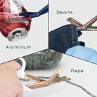 Utility Shears scissors - 5 Pack - Craft Sewing Precision Cutting Tools
