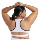 Reebok Womens Hero Racer Back Sports Bra Sz 3x 22w Medium Impact Pink Nwt