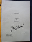Original Dirty Harry Script - Signed By Clint Eastwood  1st Ed  In Studio Covers