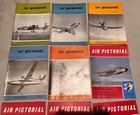 Vintage Lot Of 13 Air Pictorial Magazine Issues 1950s Aviation
