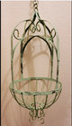 Rustic Hanging Planter Basket Antique Victorian Style Garden Plant Hanger