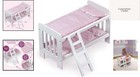 Deluxe Doll Bunk Bed Set With Ladder  Bedding   Customization Kit     20 Inch Fit