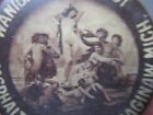 Vintage  Advertising Pocket Mirror Wanigas Asphalt Roofing Co  Saginaw Michigan