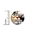 Vintage 80s 90s Style Pin Button Team Work Team Building Employee Pin 1    62-12
