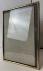 5x7 Antique Vintage Gold Plated Rare Metal Picture Photo Frame