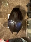 Hand Carved Wood Sculpture From Borneo   Some Type Of Bird   Back Opens Up 