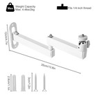 Foldable Projector Wall Ceiling Mount Bracket 360   Rotating 1 4  Screw Universal