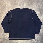 Vintage Adidas Navy Blue Fleece Crewneck Sweatshirt Men s Xl Athletic Pullover