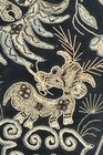 Lovely Antique Chinese Hand Embroidered Silk Panel Qing Dynasty Good Condition