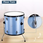 5-piece Complete Full Size Pro Adult Drum Set Kit With Genuine Remo Heads