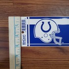 Vintage Wincraft Indianapolis Colts Bumper Sticker Nfl Football Decal