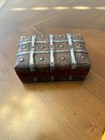 Sealed Dybbuk Box Of Crimson Binding     Private Estate Artifact -  Active Energy