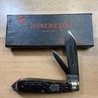 Winchester Torpedo Jack 2857 Two Blade   Original Box Excellent 1987 Made In Usa