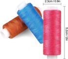 30 Color Sewing Thread Kit Polyester Spools 250 Yards Hand Sewing Craft