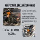 Can Am Maverick X3 Flexible Oil Fill Funnel With 2ft Hose No Spill