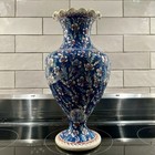 Iznik Ottoman Style Islamic 12 5   t Hand Painted Ceramic Vase signed