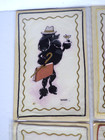 Vintage Constance Depler Cocktail Napkins Anthropomorphic Poodles Set Of 8 New