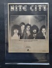 Nite City  ray Manzarek  Debut Self-titled Album Promo Print Advertisement 1977
