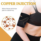 Copper Bicep Tendonitis Brace  Bicep Compression Sleeve For Pain Relief  Upper A