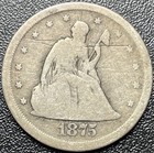 1875-s Twenty Cent Piece Silver 20c Better Type Coin